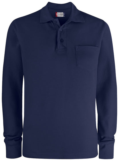 Basic Polo LS Pocket